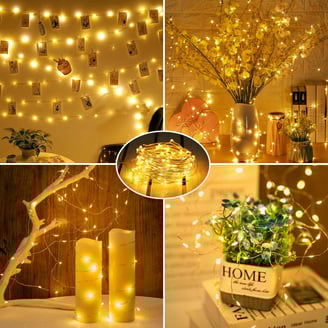 Brightown Battery-Operated LED String Lights