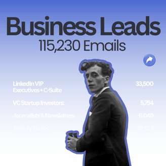 a man in a suit and tie with a business card