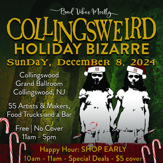 Collingsweird Holiday Bizarre 2024 poster