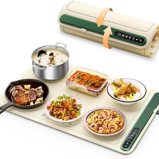 a tray with a roll - top luncheons