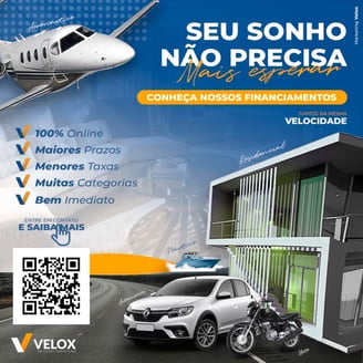 Faça um Financiamento e realize o sonho da casa própria, da troca do seu carro ou da compra da moto