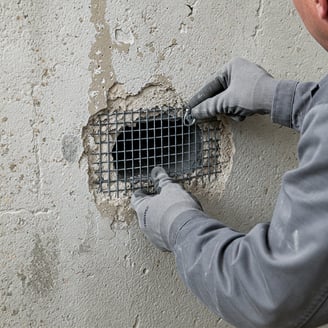 rat proofing , dératisation contre les souris aussi