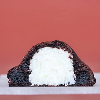 Coconut Filled Chocolate Cookies