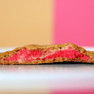 Battenberg Cake Cookies