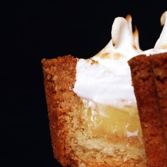 Lemon & White Chocolate Meringue Pie