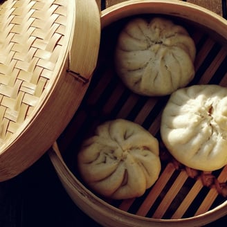 Jasmine Custard Buns