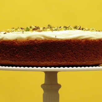 Orange, Almond, & Rose Cream Cake