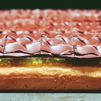 Jaffa Cake Tray Bake