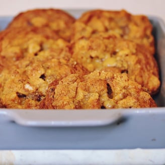 Bread and Butter Pudding Cookies