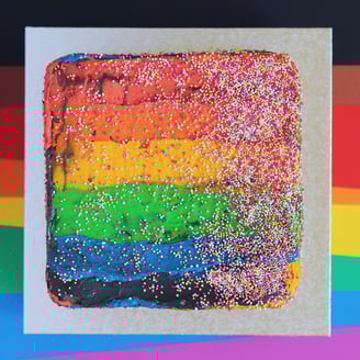 PRIDE Rainbow Cake