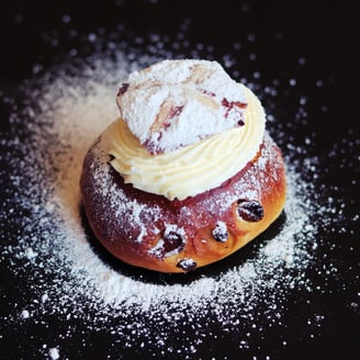 Hot cross semlor