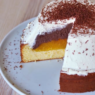 Jaffa Cake Trifle Cake