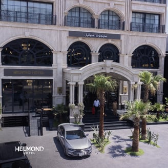 front of Helmond Hotel