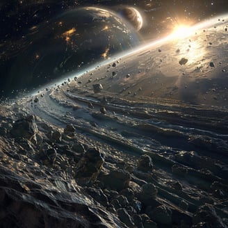 alien world exoplanet Hubble Spitzer Compton Chandra James Webb space telescope moon asteroid meteor
