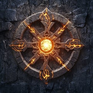 magical jewelry amulet pendant light beauty glamorous power artifact ruins history computer module
