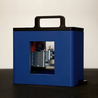 X-ray diffraction battery enclosure