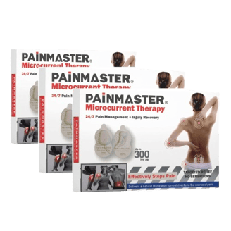 Triple pack of Painmaster Microcurrent Therapy patches.