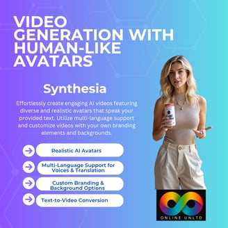 Synthesia AI video editing