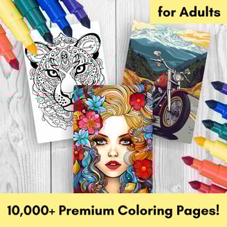 Coloring pages for adults