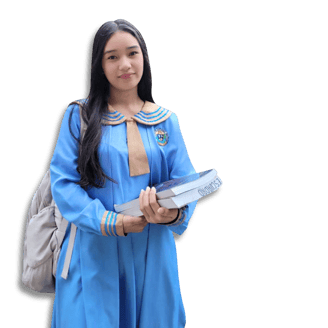 Shelomith Learning Center, Inc. Junior Highschool female student model.