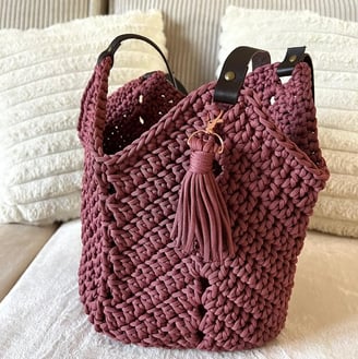 sac à main crochet tricot laine xl plaids artisan fait main saint valentin fete des meres cadeau