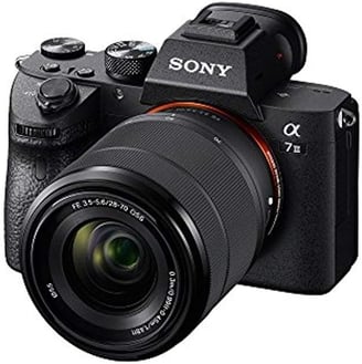 Sony a7 III Full-Frame  Mirrorless Camera with 28-70mm Lens - Best Deal on Amazon.