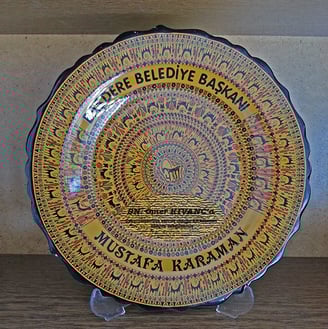 Ömer Kıvanç Başdere Belediyesi Plaket