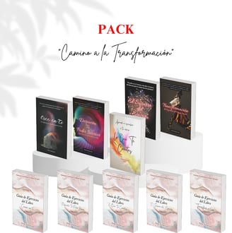 PACK DE LIBROS CAMINO A LA TRANSFORMACION 