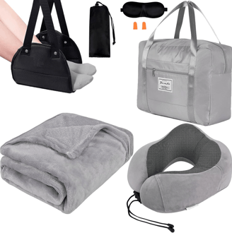 Travel pillow and blanket