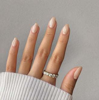 Uñas color nude
