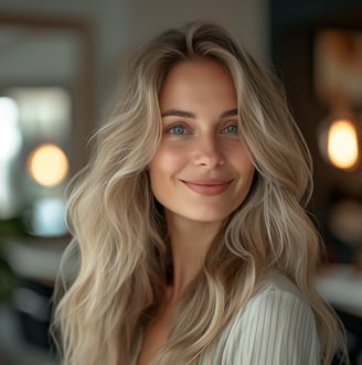 Orlando salon offers elegant hair extensions and custom color services by Cris Almeida Extension