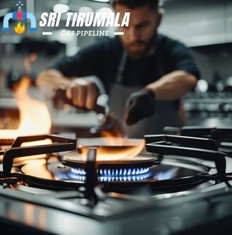 LGP gas pipeline repair