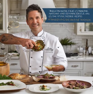 blue and white round illustration