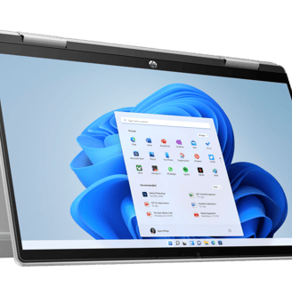 hp PAVILION 14-EK0073DX x360 TOUCH SCREEN Core i5 12th Gen 8GB-512GB SSD écran 15.6” bleu