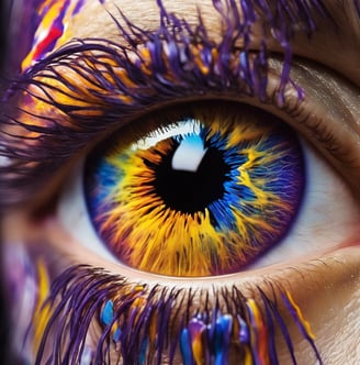 photographie d'iris