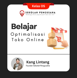 Belajar mengoptimalisasikan toko online anda