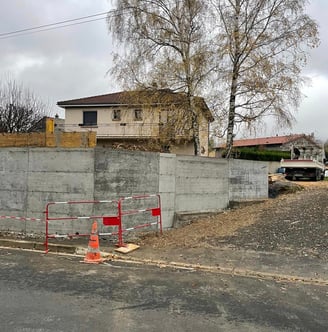 Mur de soutènement Billom