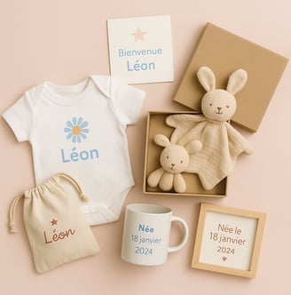 coffret bébé personnalisé