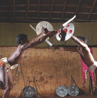Kalaripayattu is an ancient Indian martial art originating in Kerala, India, with a history spanning over 3000 years.