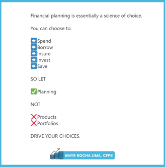 Amyr Rocha Lima Chartered Financial Planner Financial Literacy Campaign