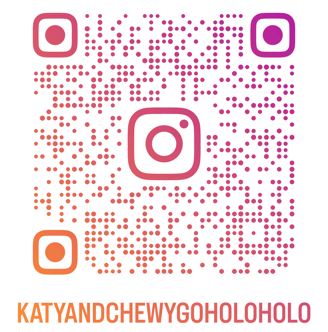 a qr code code on a white square