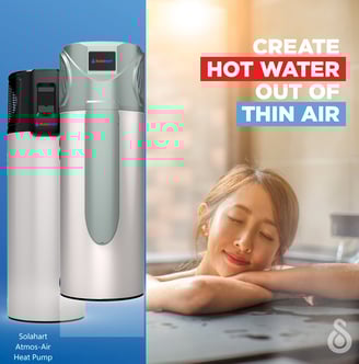 Máy nước nóng bơm nhiệt không khí Solahart Atmos Air