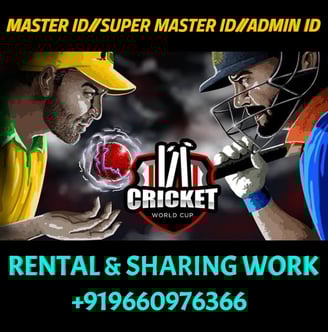 ONLINE CRICKET BETTING ID AVAILABLE DL MDL SMDL MASTER ID SUPER MASTER ID ADMIN ID AVAILABLE