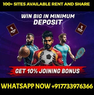 ONLINE CRICKET BETTING ID AVAILABLE DL MDL SMDL MASTER ID SUPER MASTER ID ADMIN ID AVAILABLE