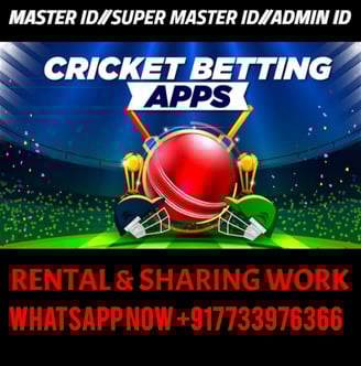 ONLINE CRICKET BETTING ID AVAILABLE DL MDL SMDL MASTER ID SUPER MASTER ID ADMIN ID AVAILABLE