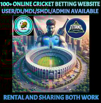 ONLINE CRICKET BETTING ID AVAILABLE DL MDL SMDL MASTER ID SUPER MASTER ID ADMIN ID AVAILABLE