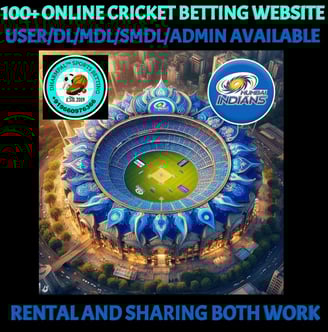 ONLINE CRICKET BETTING ID AVAILABLE DL MDL SMDL MASTER ID SUPER MASTER ID ADMIN ID AVAILABLE