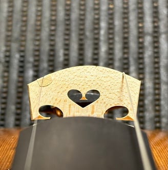 ajuste de cavalete, violino
