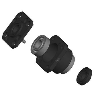 Ball screw support FK12