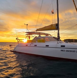 catamaran en croisiere nosy be